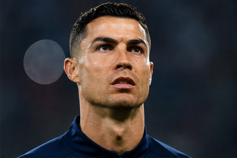 Cristiano Ronaldo focus face