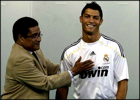 Cristiano Ronaldo and Eusébio