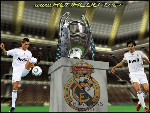 Real Madrid UEFA Champions League - Cristiano Ronaldo and Kaká