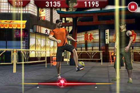 Cristiano Ronaldo Freestyle - Video game screenshot 1