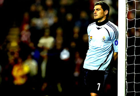 Iker Casillas as Real Madrid captain and symbol/icon