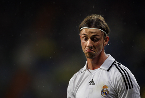 Guti Hernández in a Real Madrid match