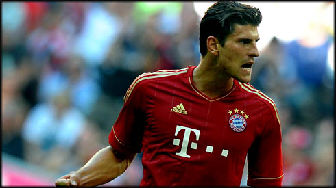 Mario Gomez, Bayern Munich striker and forward