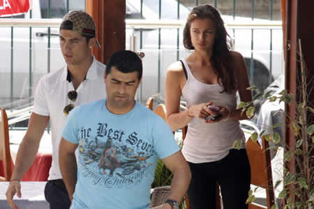 Cristiano Ronaldo and Irina Shayk together in Madeira 2011