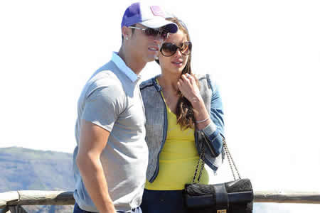 Cristiano Ronaldo and Irina Shayk on vacations in Madeira 2011