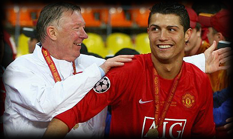 Cristiano Ronaldo and Sir Alex Ferguson