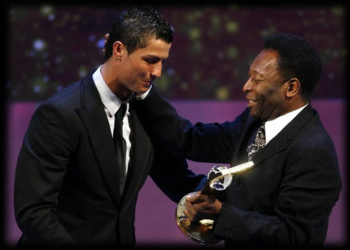 Pelé and Cristiano Ronaldo