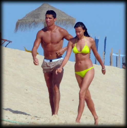 Cristiano Ronaldo and Irina Shayk in Vacations in Algarve, Portugal 2011