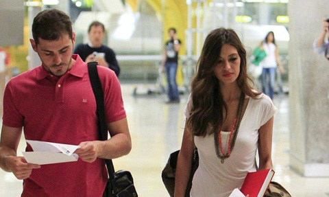 Iker Casillas and Sara Carbonero in vacations in Beijing, China