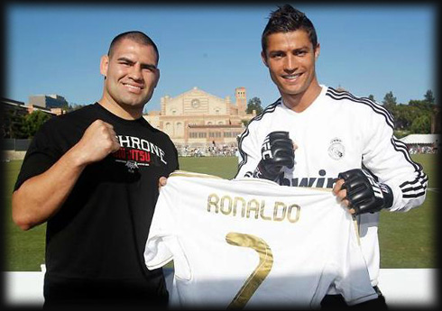 Cain Velasquez and Cristiano Ronaldo