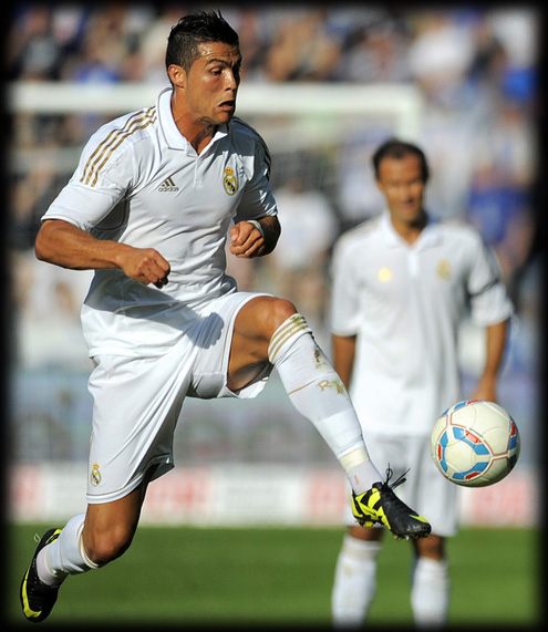 Cristiano Ronaldo against Hertha Berlin