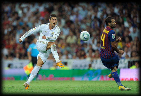 Cristiano Ronaldo against Barcelona
