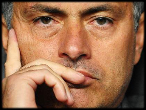 José Mourinho in a Special One pose