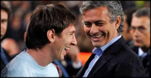 José Mourinho and Lionel Messi are friends