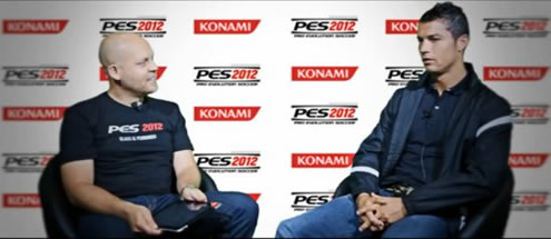Cristiano Ronaldo interview for PES 2012 and KONAMI, answering fans questions