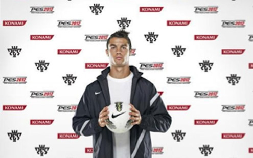Cristiano Ronaldo photoshoot for PES 2012 and KONAMI