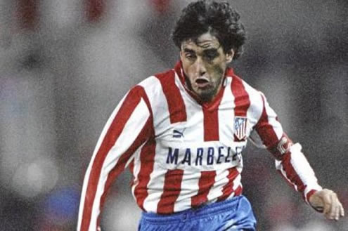 Paulo Futre playing for Atlético Madrid, between 1987 and 1993