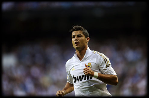 Cristiano Ronaldo poster/picture, playing for Real Madrid in 2011-2012
