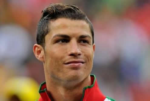 Cristiano Ronaldo good looking face, in the Portuguese National Team
