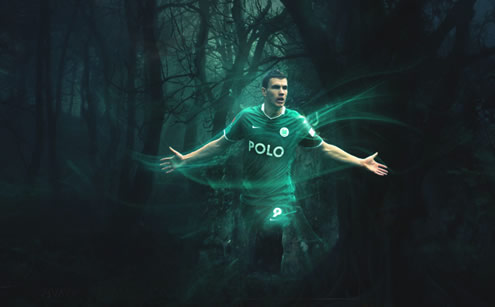 Edin Dzeko wallpaper - Wolfsburg