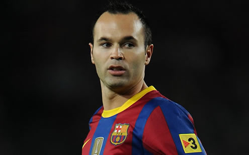 Andrés Iniesta profile picture in FC Barcelona 2011-2012