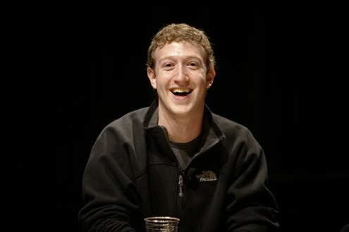 Mark Zuckerberg - Voted/ranked #5 in the most influential men in the World, 2011