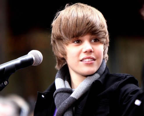 Justin Bieber - Voted/ranked #11 in the most influential men in the World, 2011
