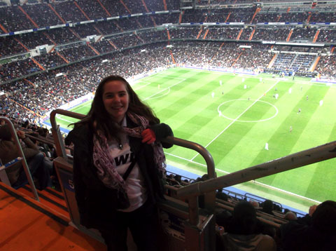 Cristiano Ronaldo fan in April (V) 2012: Molly Voska