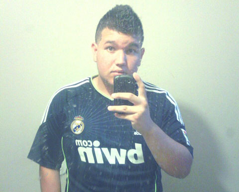 Cristiano Ronaldo fan in December (4) 2012: Edgar Torres Salina